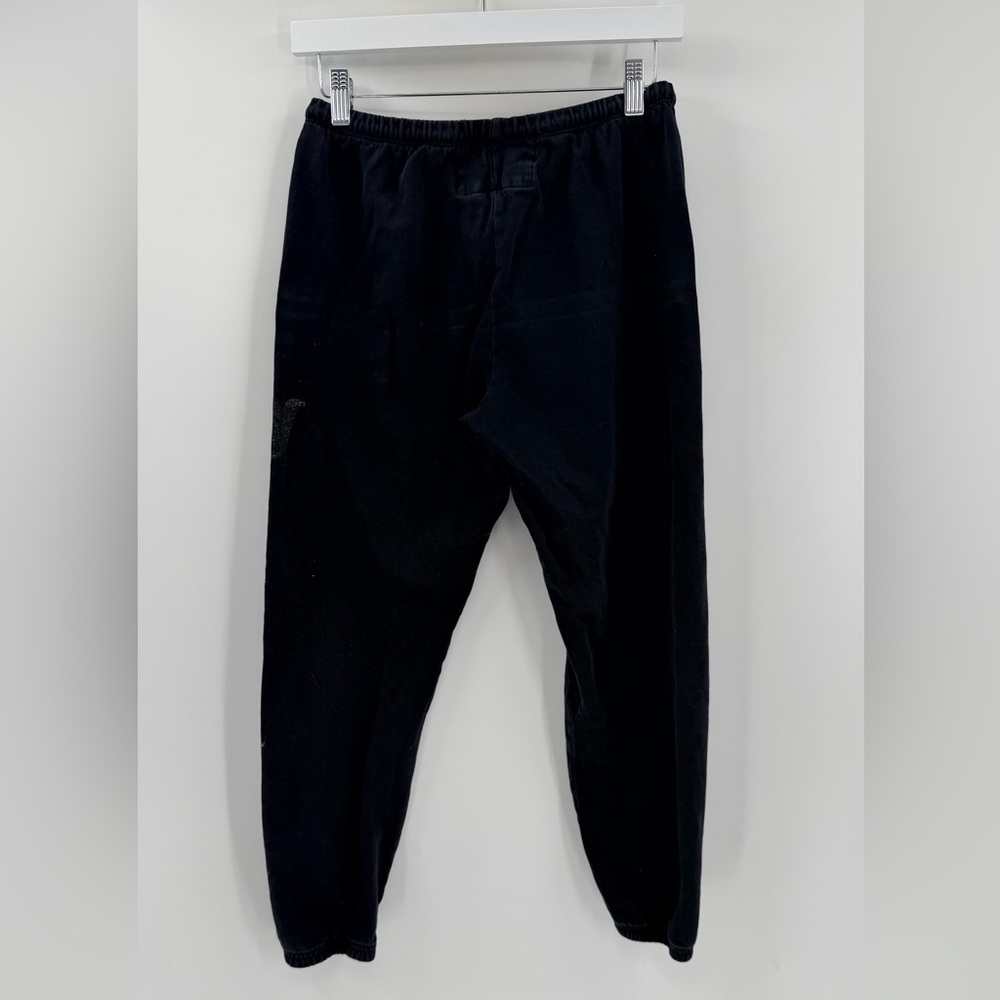 Free City FreeCity Black Distressed Logo Jogger Sweatpants XS - Picture 3 of 3